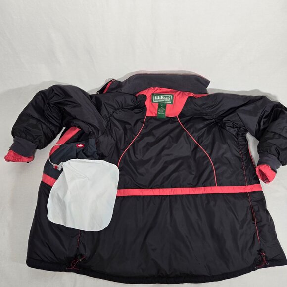 Vintage L.L.Bean Y2K Barbie INSULATION PRIMALOFT Winter Jacket Women Size M REG. - Picture 12 of 17